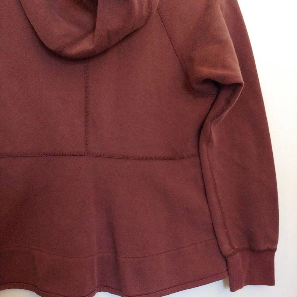 Nike womens fleece Windrunner full zip hoodie in plum 930759-652 XS - Picture 12 of 16